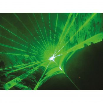 Laser à animations Vert 80MW DMX ILDA