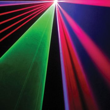 Laser à animations Rouge, Vert, Bleu 2000MW DMX ILDA