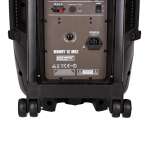 Sono portable 12’’ sur batterie + 1 micro main VHF + 1 micro serre-tête