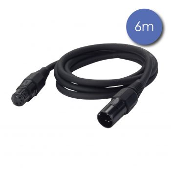 Câble DMX 6m 5 Pin